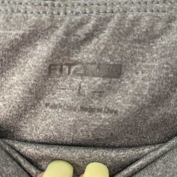 Fit2Run Grey Running Shorts Large - Picture 3 of 6